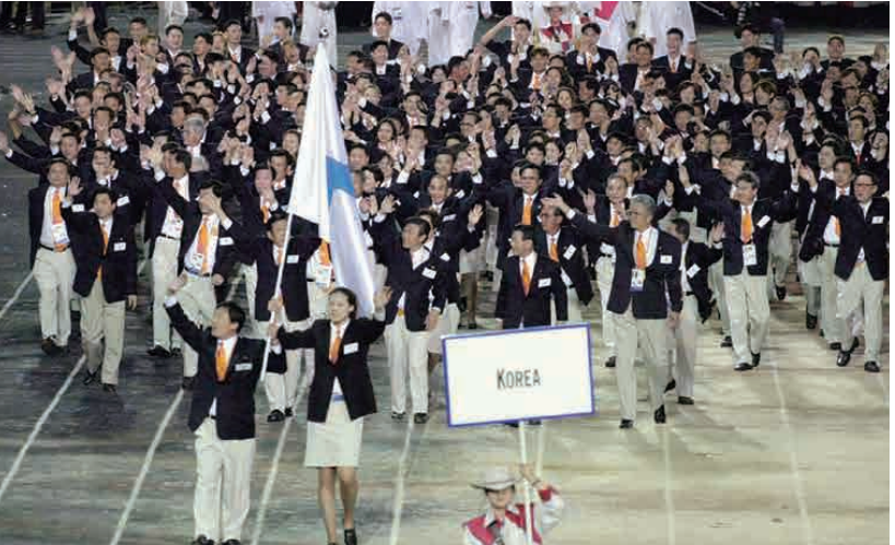 61 시드니올림픽 남북선수단 공동입장 (2000.9.15.).png